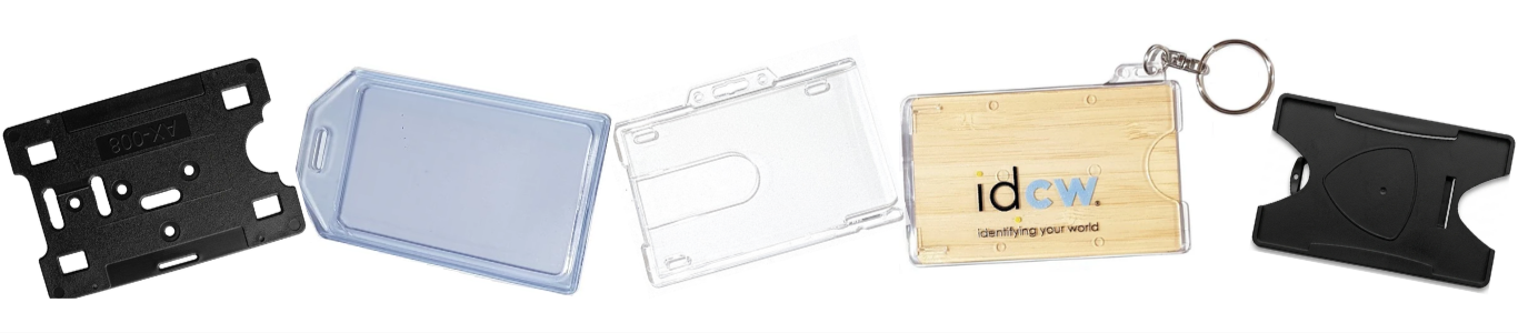 Plastic ID Card Holders, Badge Holders and Mini Reels