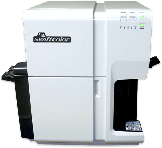 Swiftcolor Oversized CX-G6400 Inkjet ID Card and Event Card Printer (USB & Ethernet)