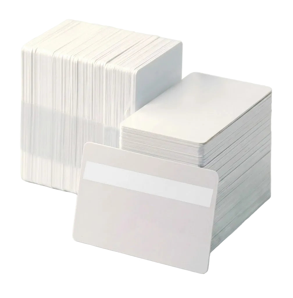 Signature Panel CR80 PVC ID Cards S-8030-WHI-T - Pkt 100