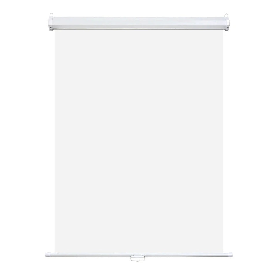 Retractable Wall hanging Photo Backdrop - White