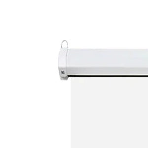 Retractable Wall hanging Photo Backdrop - White