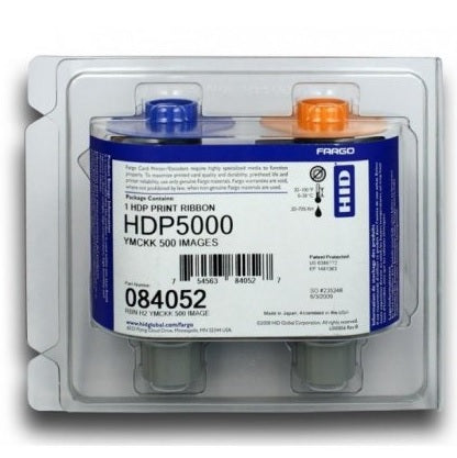 HID® FARGO® 84052 YMCK-K Colour Ribbon - 500 Prints
