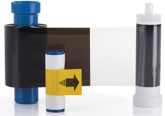 Magicard MA600KO Black Monochrome Ribbon With Overlay - 600 Prints