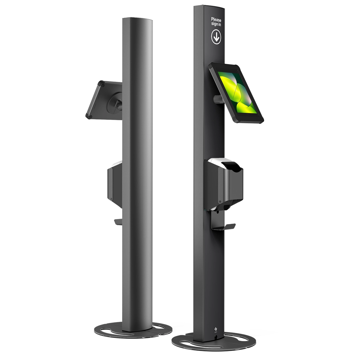 T-Print B15 - Custom Printed Tablet Display and Brother Label Printer Enclosure