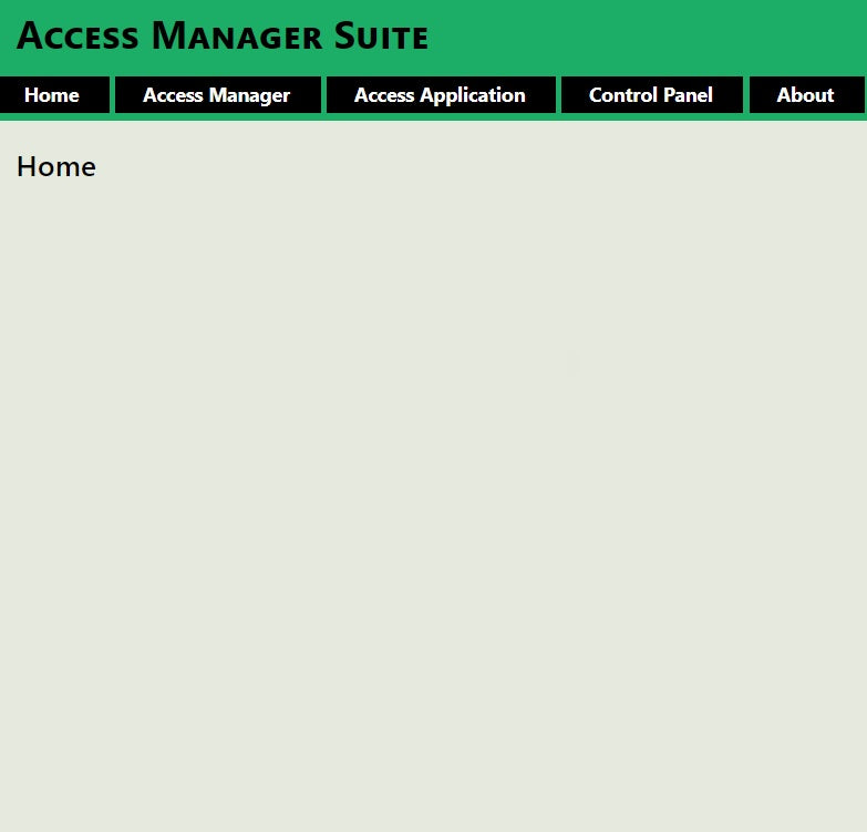 ACTAtek Access Manager Suite (AMS Software) - Web Based Server Application