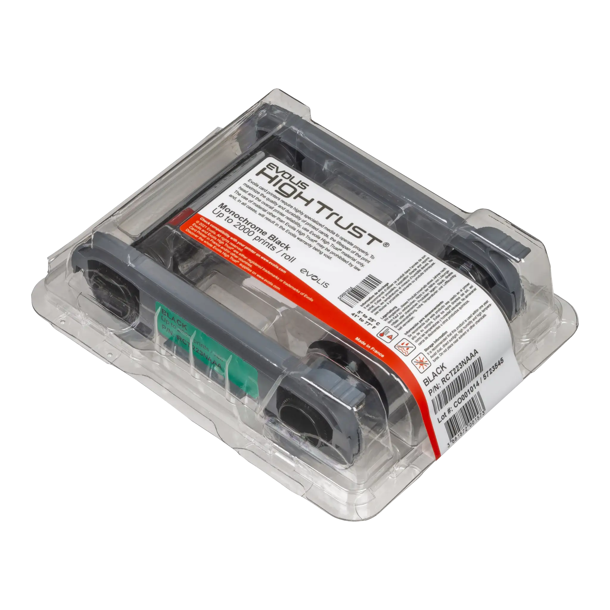 Primacy2 BLACK Ribbon RCT223NAAA – 2000 prints