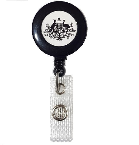 Retractable Badge Reel Standard Aust Government CH-IDCWMRG5-STD (100 Pack)