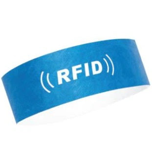 RFID Mifare Classic 1K Paper Printed Event Wristband - Pkt 100