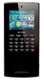 ACTAtek MF-A-1K-FA  Employee Electronic Time Clock with Facial Recognition & Keypad PIN - 1K Users