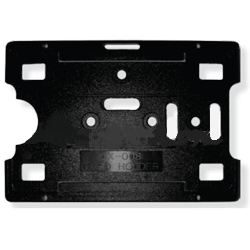 Rigid Single Sided Black Card Holder CH-IDCW008 - Pkt 100