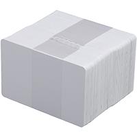 HID UltraCard 81754 CR80 PVC Plastic Blank White Card