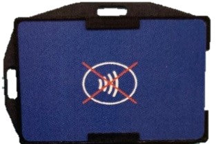 ID Card Holder Black and Dual Sided with RFID Blocking from idcwonline.