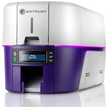 Entrust Sigma DS1 Single Sided ID Card Printer With USB and WiFi Connectivity from idcwonline.