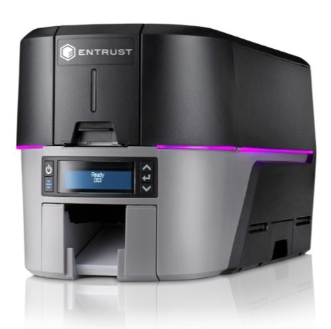 Entrust Sigma DS3 Single Sided ID Card Printer With USB, Ethernet and WiFi Connectivity.