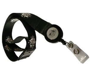Australian Government Lanyard With Sewn In Mini Reel L-AUSTGSMR (50 Pack)