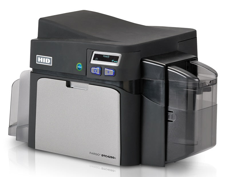 FARGO DTC4250e Single Sided ID Card Printer With USB & Ethernet Connectivity.