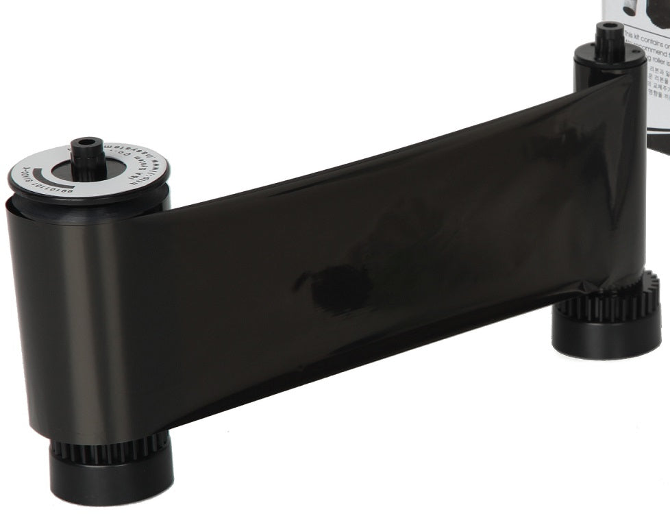 IDP 650740 Smart Monochrome Black Ribbon Kit 1200 Images from idcwonline.