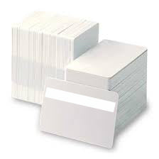 Top or Bottom Signature Panel CR80 Plastic ID Cards