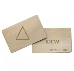 Biodegradable Timber RFID Mifare Classic 1K Printed Access Cards