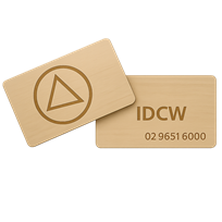 Custom Printed Wooden RFID 1K Smart Cards