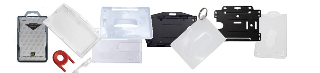 Plastic ID Card Holders Rigid