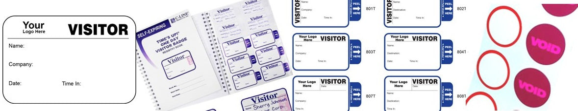 Visitor Books and Time Expiring Labels