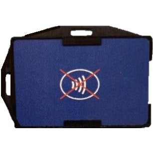 ID Card Holder Black Dual Sided Heavy Duty RFID Blocking CH-IDCW308GB - Pkt 50