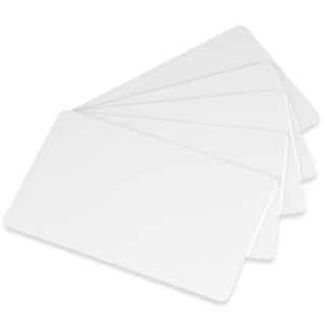 Standard White PVC Cards .76mm PVC Plain White CR80 - (500 Pack)
