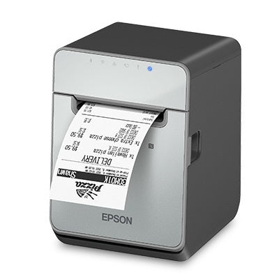 EPSON TM-L100 Thermal Linerless Label Printer Ethernet / USB Black