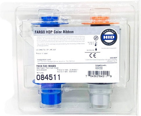 HID® FARGO® 84511 YMCK Colour Ribbon - 500 prints