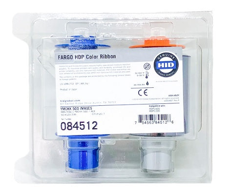 HID® FARGO® 84512 YMCKK Colour Ribbon - 500 prints