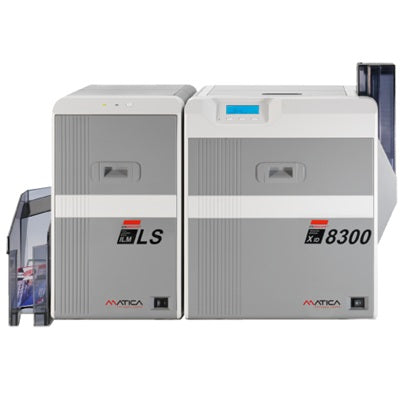 Matica XID8300 Single Sided ID Card Printer & Single Sided Laminator