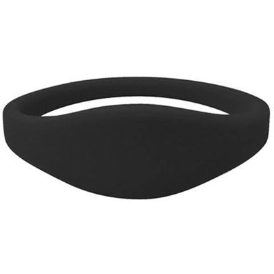 Silicone Wristband Mifare Classic Black 4K NXP - Pkt 20