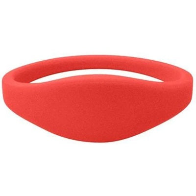 Silicone Wristband Mifare Classic Red 1K NXP 55MM - Pkt 20