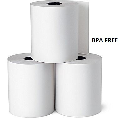 BPA Free Calibor Thermal Paper 80mm x 80mm - 24 Rolls