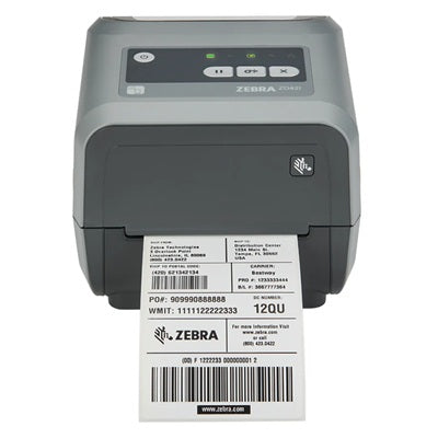 ZEBRA ZD421T 203DPI Thermal Transfer Label Printer USB and Bluetooth