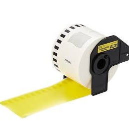 Brother DK-44605 Adhesive Continuous Yellow Label Roll