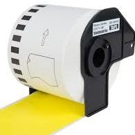 Brother DK-44605 Adhesive Continuous Yellow Label Roll