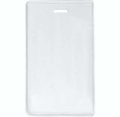 ID Card Holder  heavy duty and flexible for portrait id cards from idcwonline.