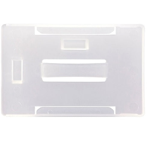 Multi Card Holder - Clear (Opaque) CH-RMOW - Pkt 100