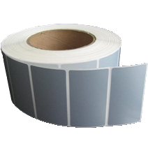 Matt Silver Mylar Adhesive labels