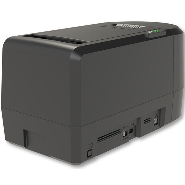 Entrust Sigma DSE Single Sided Plastic ID Card Printer with 100 Card Input Hopper USB