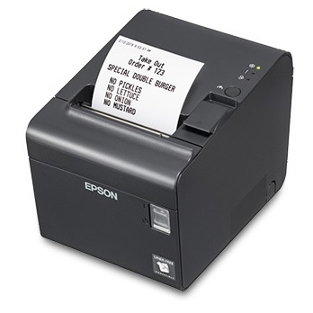 EPSON TM-L90II LFC Thermal Linerless Label Printer Ethernet / USB Black