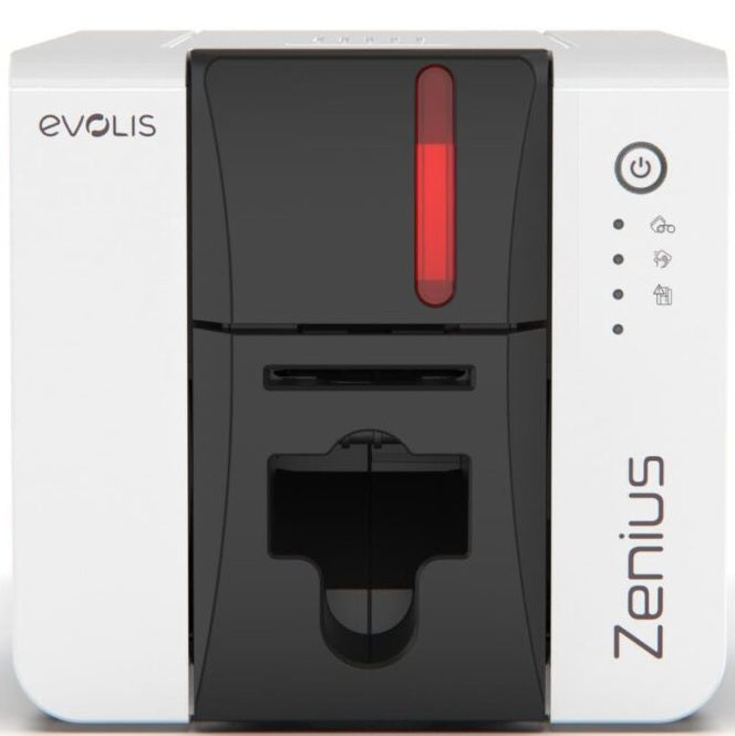 Evolis Zenius 2 Expert Single Sided Ethernet ID Card Printer Bundle