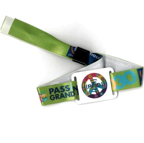 RFID Mifare Classic 1K Fabric Wristband - Pkt 100