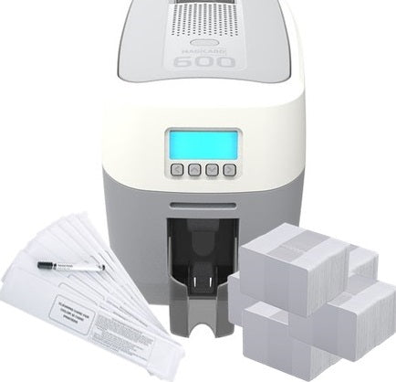 Magicard 600 ID Card Printer - 600DPI Single Sided Bundle