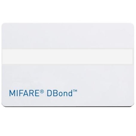 MIFARE Classic DBond 1K NXP White Smart Cards With Signature Panel - Pkt 100
