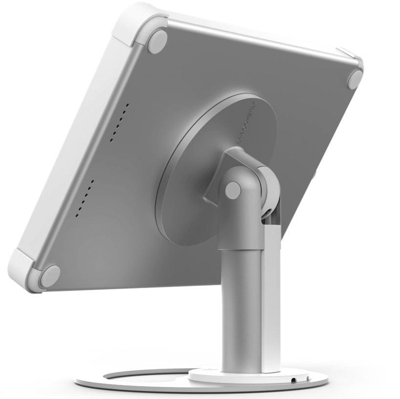 X Base Fully Featured Tablet Desk Mount Enclosure with Free Standing Base