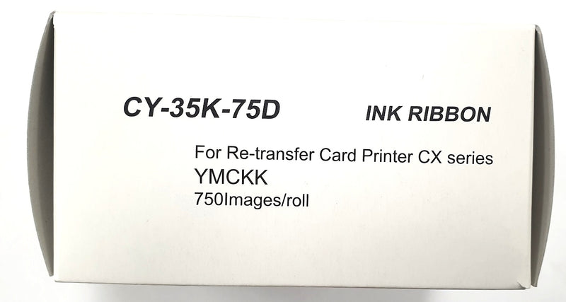CX330YMCKK Colour Ribbon for CX-D80 Printer - CY-35K-75D