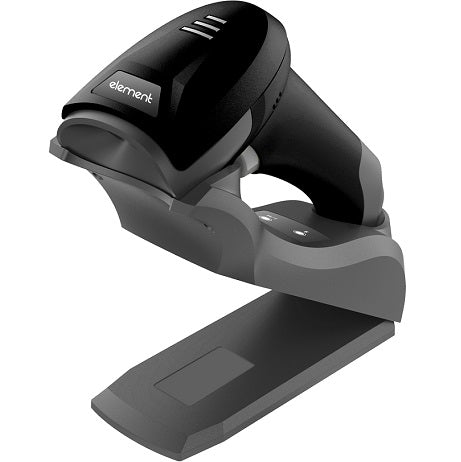 Element P303BT 2D Cordless Bluetooth Barcode Scanner. Omni-directional reading of 1D, 2D and QR Codes.